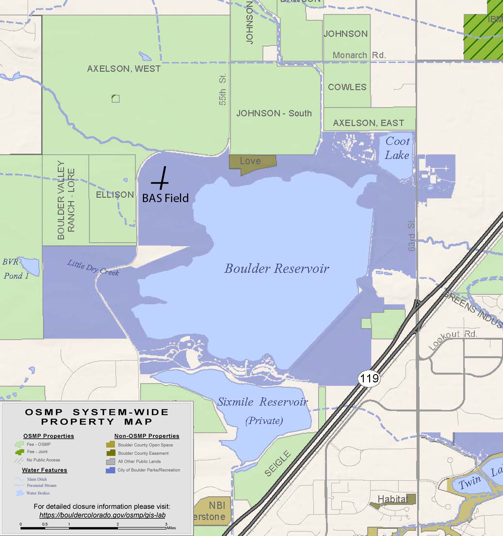 Boulder County Open Space Map